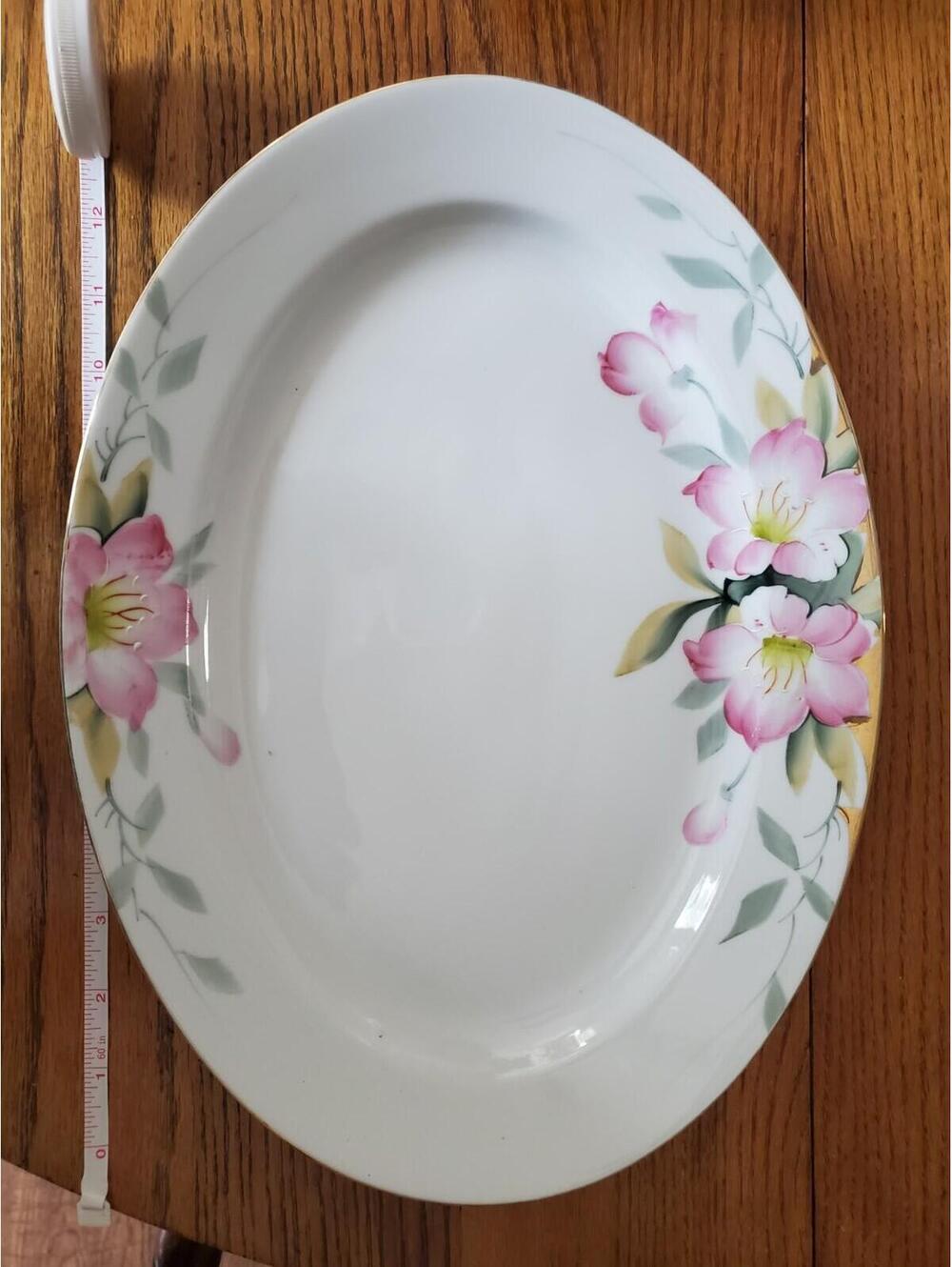 Noritake Azalea 14" Oval Platter